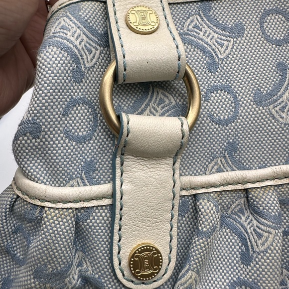 Celine
Celine Blue/White Monogram Canvas and Leather Satchel - Picture 7 of 13